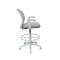Boss Office Products Deluxe Task Chair, Black Frame, Black Mesh and Fabric with Flip Arms B6366BK-BK - alternate 5